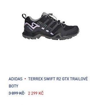 Adidas Terrex Swift R2 GTX trailové boty