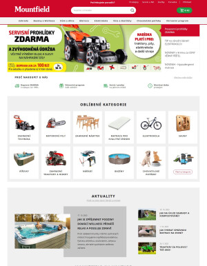aktuální leták Mountfield 18.10.2023-24.10.2023