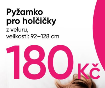 Pyžamko pro holčičky