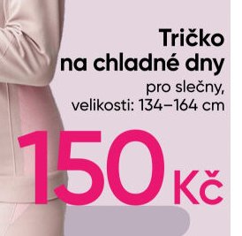 Tričko na chladné dny pro slečny