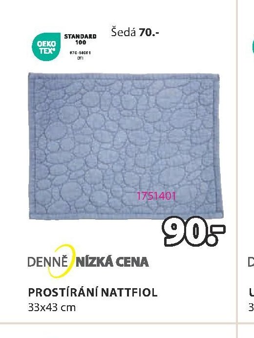 PROSTÍRÁNÍ NATTFIOL
