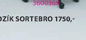 Vozík SORTEBRO
