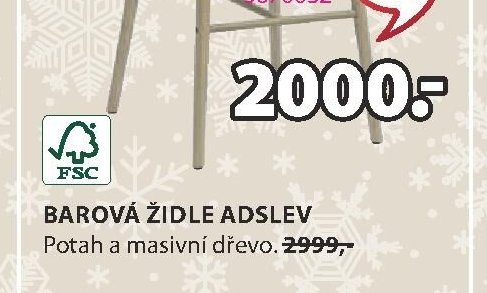 Barová židle ADSLEV
