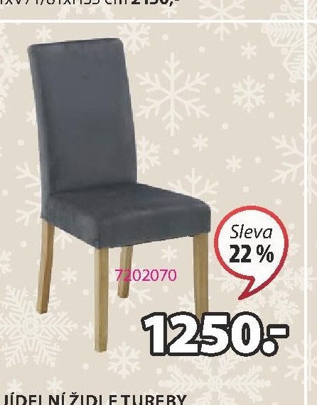 JÍDELNÍ ŽIDLE TUREBY