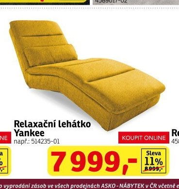 Relaxační lehátko Yankee