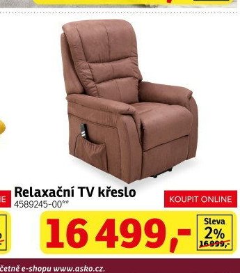 Relaxační TV křeslo