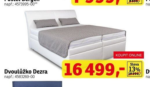 Dvoulůžko Dezra