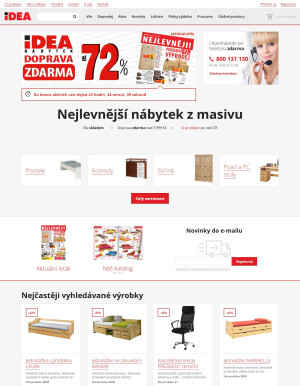 aktuální leták IDEA nábytek 31.10.2023-6.11.2023