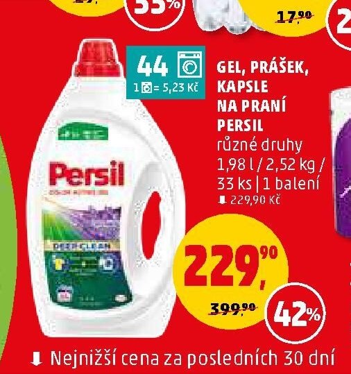 Persil Gel, prášek, kapsle