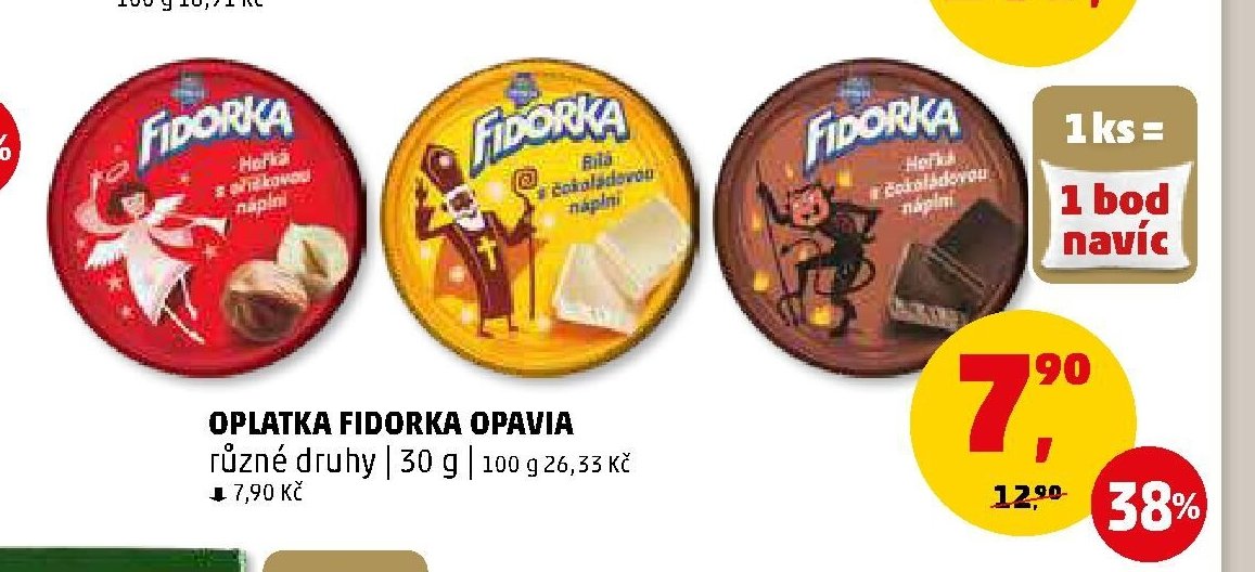 OPLATKA FIDORKA OPAVIA