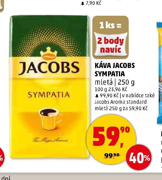 KÁVA JACOBS SYMPATIA