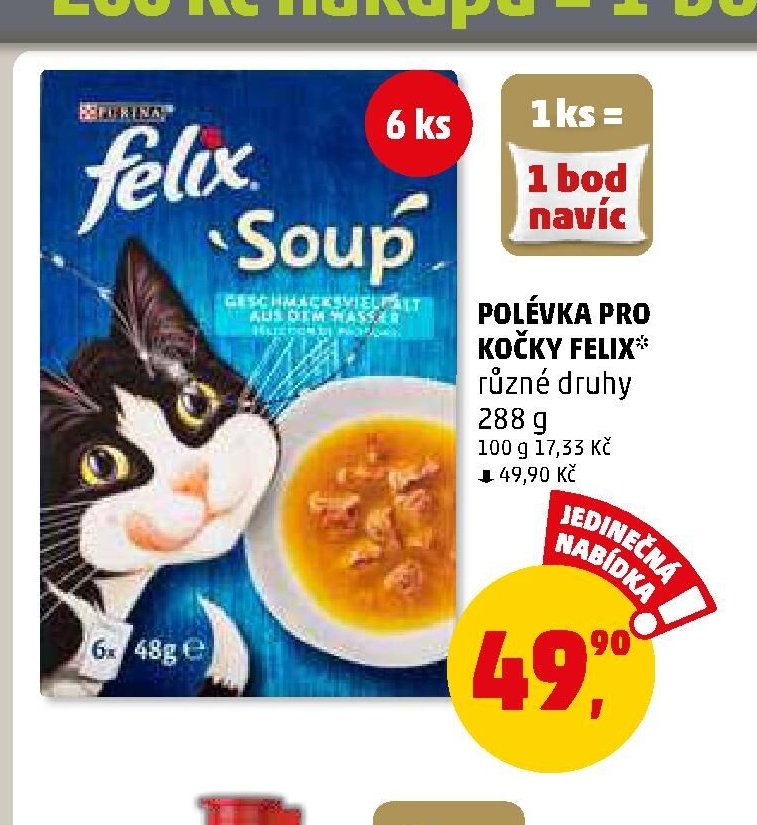 POLÉVKA PRO KOČKY FELIX
