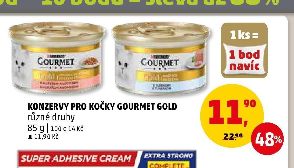 KONZERVY PRO KOČKY GOURMET GOLD