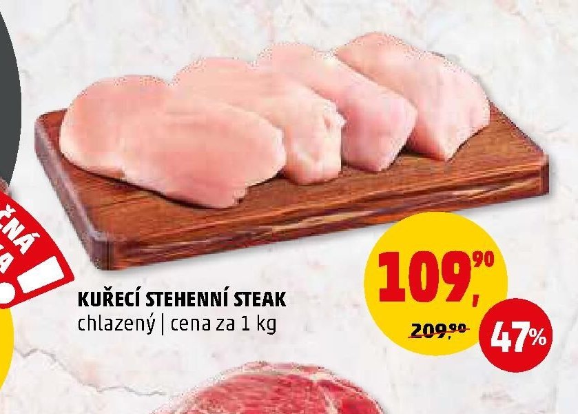 KUŘECÍ STEHENNÍ STEAK