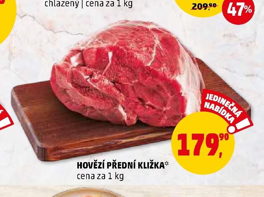 HOVĚZÍ PŘEDNÍ KLIŽKA*