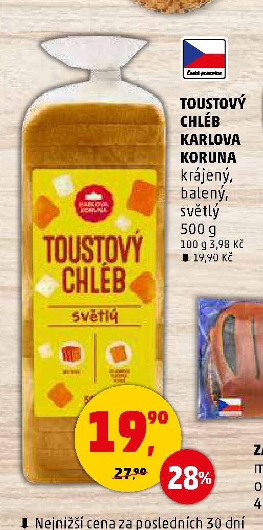 TOUSTOVÝ CHLÉB KARLOVA KORUNA