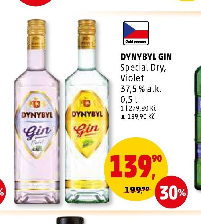 DYNYBYL GIN Special Dry, Violet