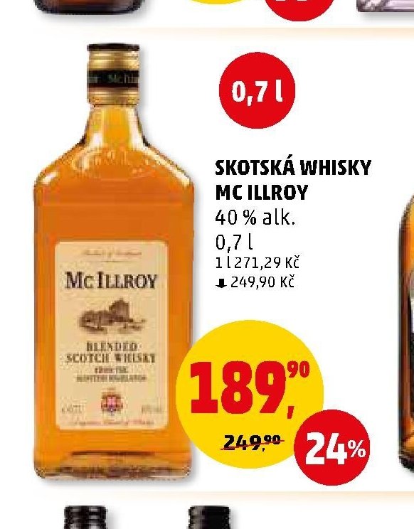 SKOTSKÁ WHISKY MC ILLROY