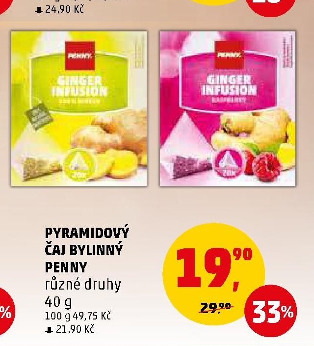 Pyramidový čaj bylinný Penny