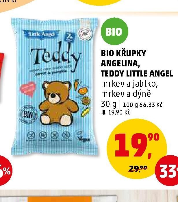 BIO KŘUPKY ANGELINA, TEDDY LITTLE ANGEL