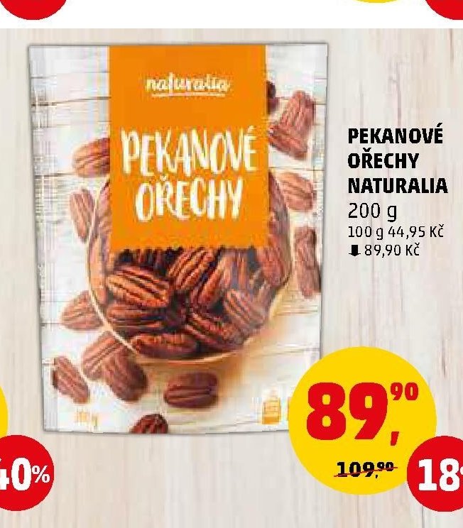 PEKANOVÉ OŘECHY NATURALIA
