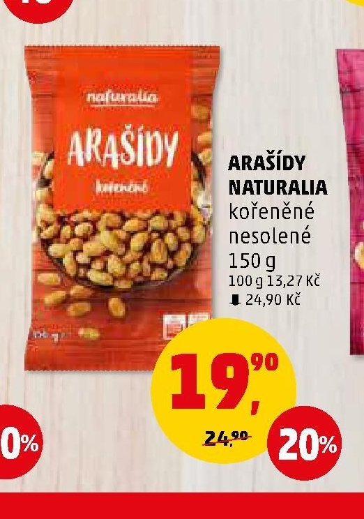ARAŠÍDY NATURALIA