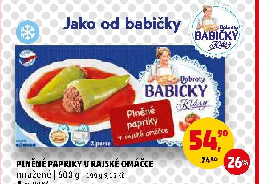 PLNĚNÉ PAPRIKY V RAJSKÉ OMÁČCE