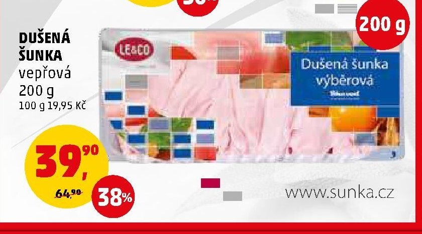 DUŠENÁ ŠUNKA