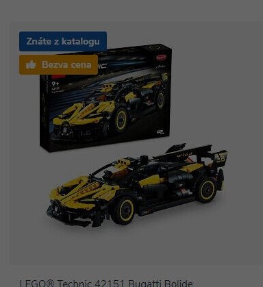 LEGO Technic 42151 Bugatti Bolide