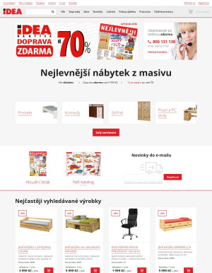 aktuální leták IDEA nábytek 7.11.2023-13.11.2023