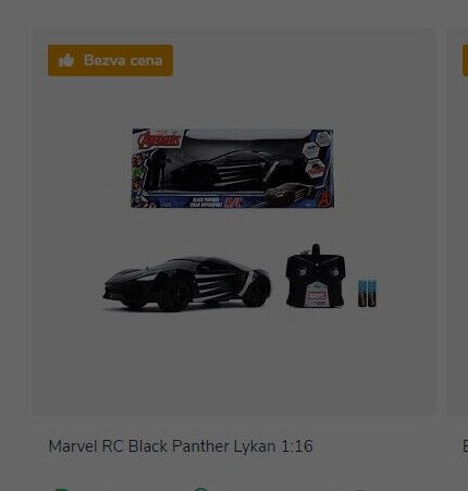 Marvel RC Black Panther Lykan 1:16