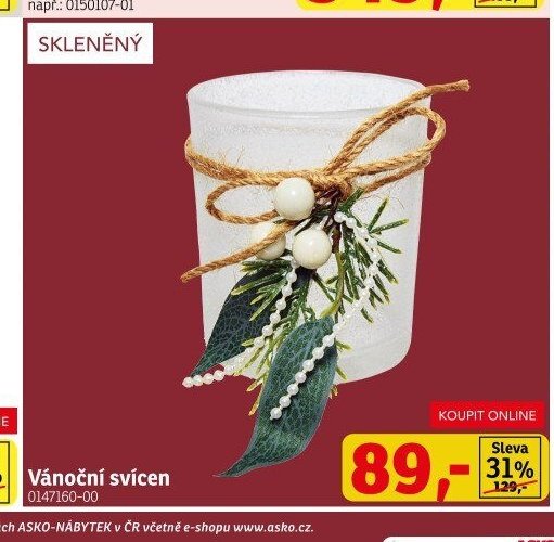 Vánoční svícen