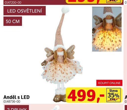 Anděl s LED