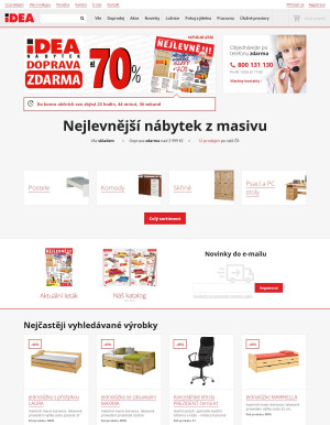 aktuální leták IDEA nábytek 14.11.2023-20.11.2023