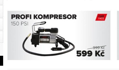 Profi kompresor 150 PSI