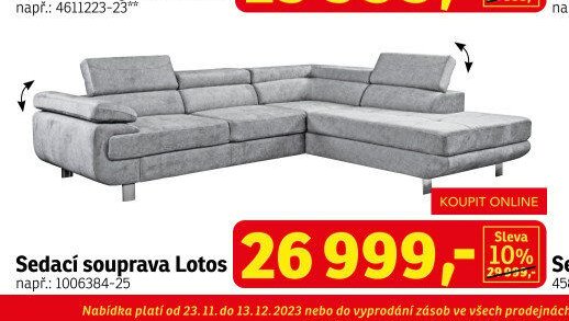 Sedací souprava Lotos