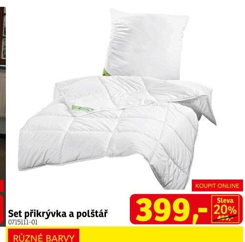 Set přikrývka a polštář
