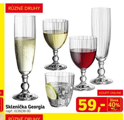 Sklenička Georgia
