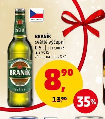 Braník světlé výčepní 0,5 l