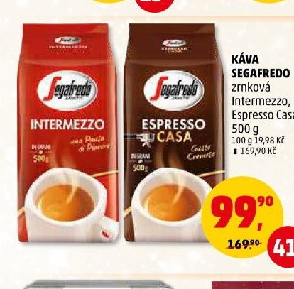 Káva Segafredo Intermezzo 500 g