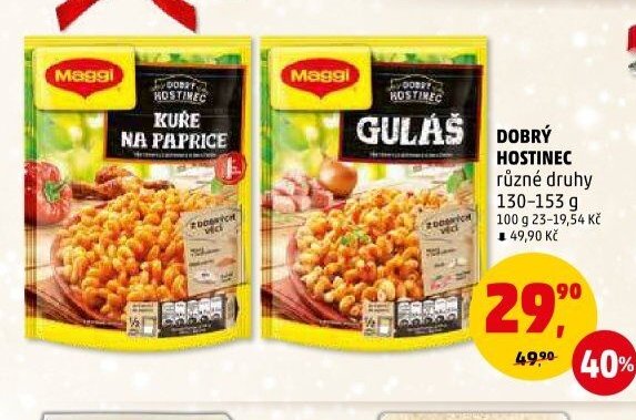 DOBRÝ HOSTINEC různé druhy