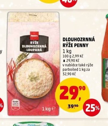 DLOUHOZRNNÁ RÝŽE PENNY