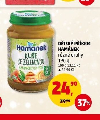 DĚTSKÝ PŘÍKRM HAMÁNEK různé druhy