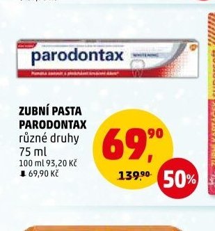 ZUBNÍ PASTA PARODONTAX různé druhy