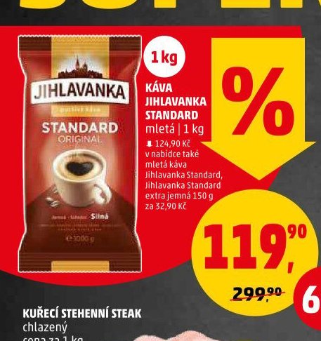 KÁVA JIHLAVANKA STANDARD