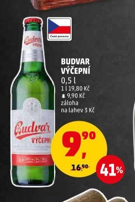 BUDVAR VÝČEPNÍ