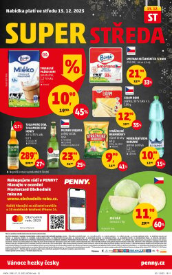 aktuální leták Penny Market 7.12.2023-13.12.2023
