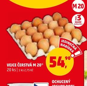 Vejce čerstvá M