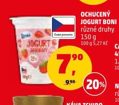 Ochucený jogurt Boni