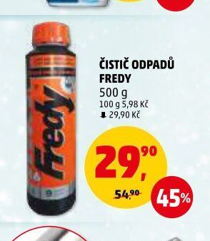ČISTIČ ODPADŮ FREDY 500 g